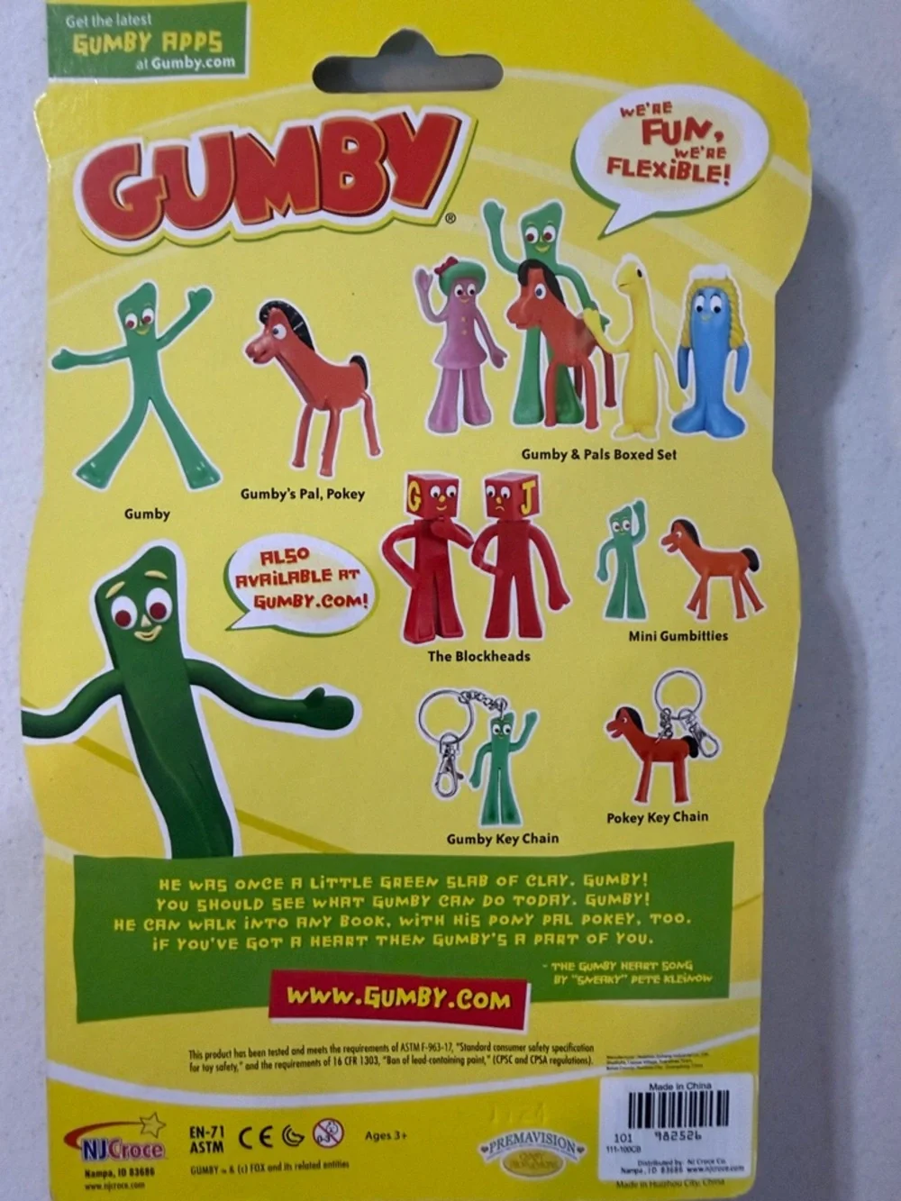 Pokey Bendable Horse Toy - Orange